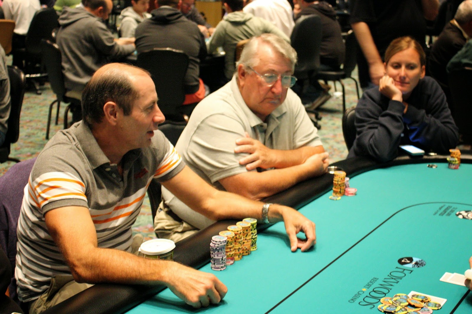 Foxwoods Poker Level 12 Chip Leader Michael Esposito