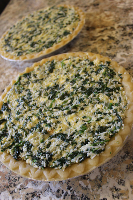 Southern Mom Loves Spinach Feta Mozzarella Quiche {Recipe}