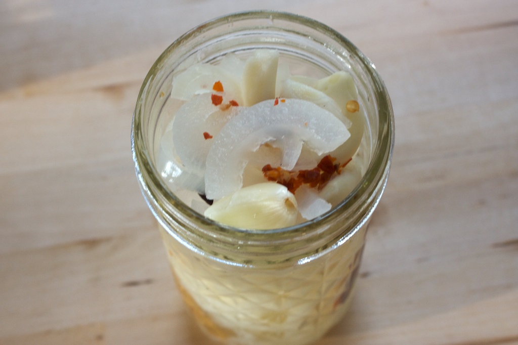 Wake 'n Make Pickled Yellow Onions