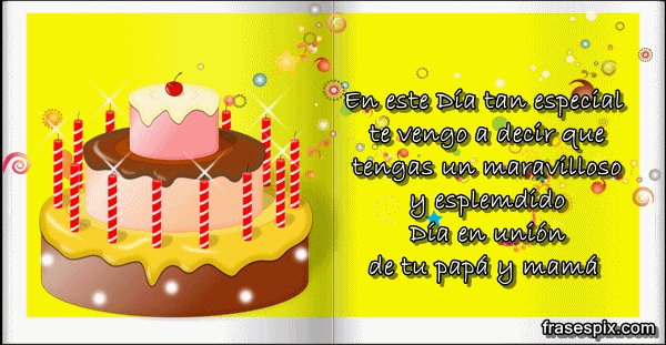 Imágenes Frases Pix Tarjetas de cumpleaños con frases y dedicatorias Imágenes Frases Pix Tarjetas de cumpleaños con frases y dedicatorias
