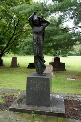 akron cemetery peace ohio mount called area garden prayer statue another
