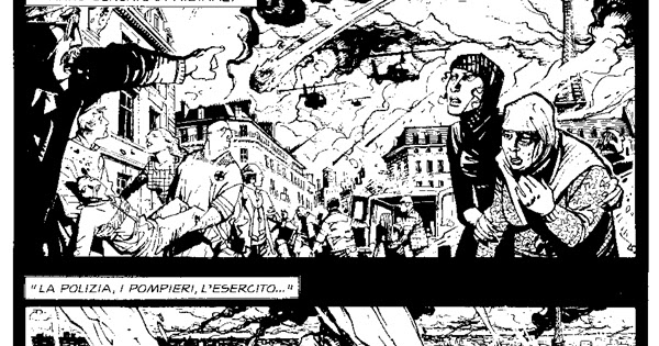 Fermata Fumetto Tavola Di Darwin Testi Paola Barbato Su Soggetto Di Luigi Piccato Disegni Luigi Piccato