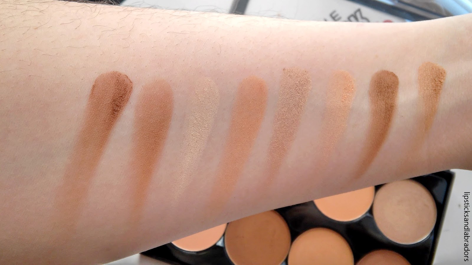 Image result for la girl i love makeup contour palette　deep