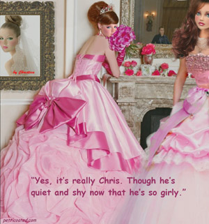 Christeen+Sissy My Sissy Teen Princess Lifestyle: Petticoating Posters by Christeen