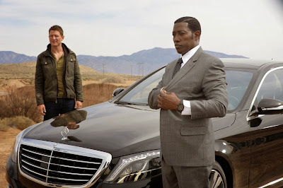 Philip Winchester and Wesley Snipes in The Player