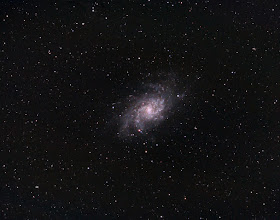 M33 Triangulum imaged with 80mm APO telescope