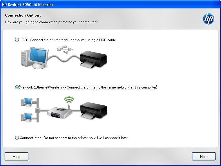 FOCUS: Adding wireless printer to home network - HP Deskjet 3050 J610