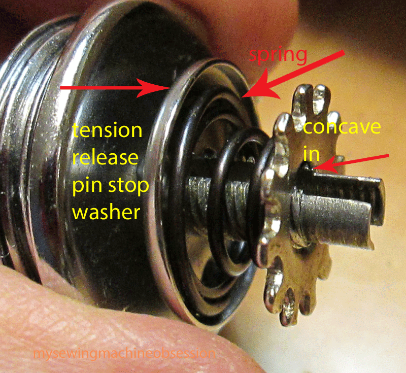 My Sewing Machine Obsession Kenmore 158 tension assembly