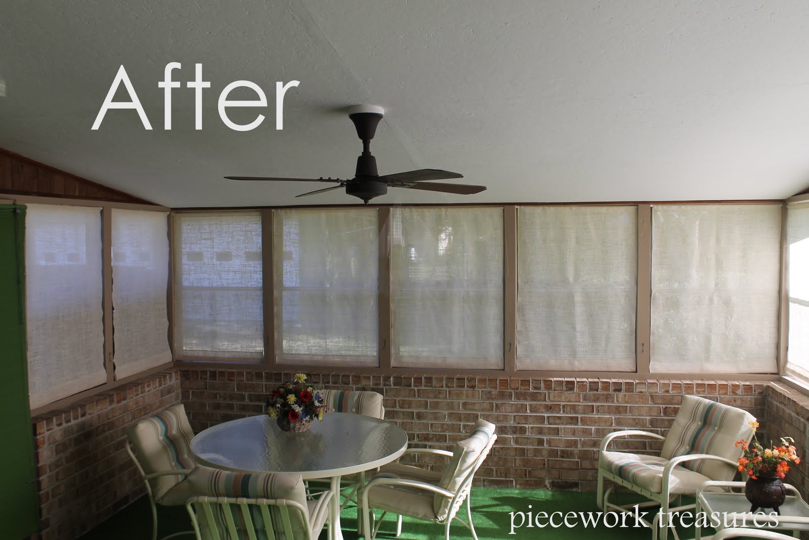 Lisa's Carolina Handmade Burlap Window Treatments