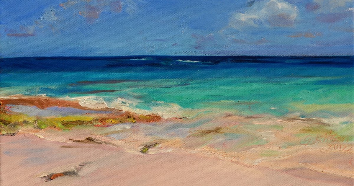 Susanna Kitson Drawn to Contrasts Bermuda Painting