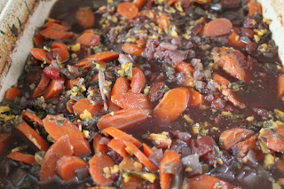 Making Joan Nathan's brisket recipe