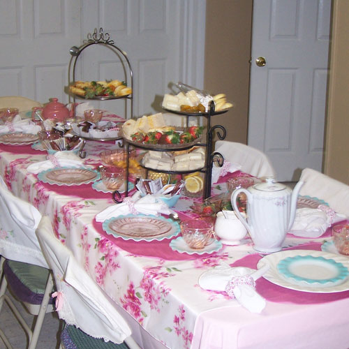 Tea Party Table Decor Ideas Photograph Previous Image Tabl