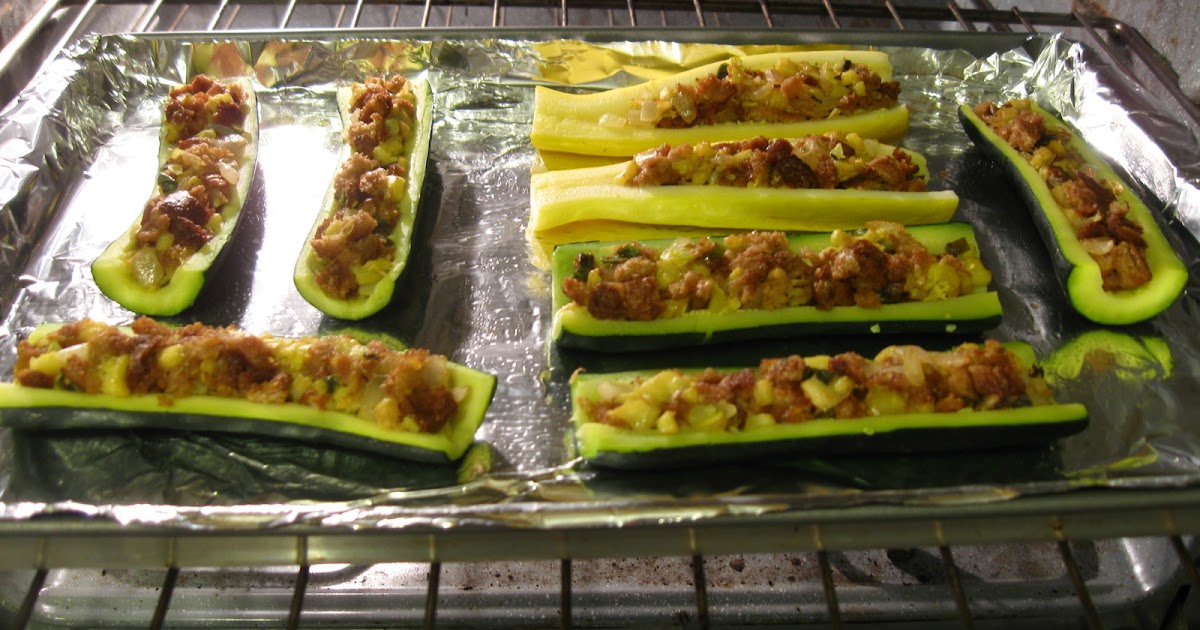Such and Such on Food Stuffed Zucchini with Bread Crumbs