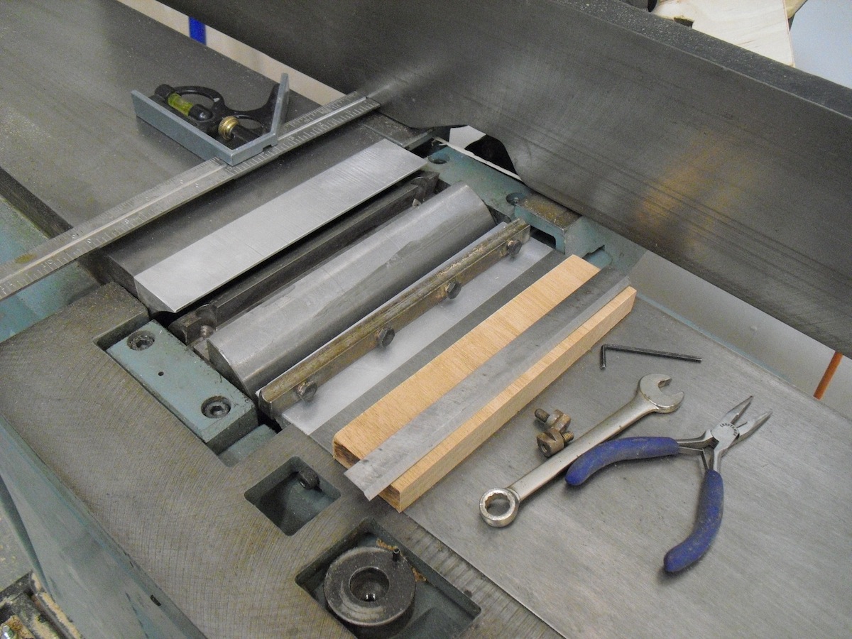Let's Talk Wood Changing Jointer Blades
