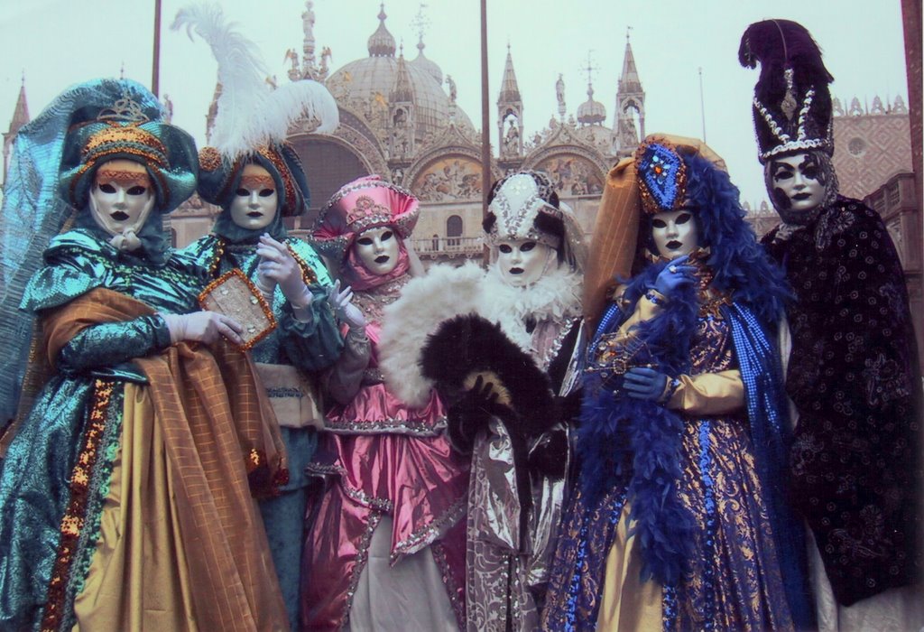 Travel Carnival Festival of Venice in Italy