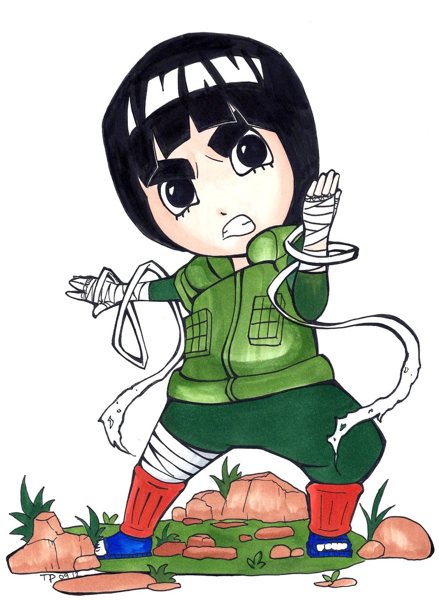 Sarada Uchiha: Rock Lee 8 Chibi Fan Arts