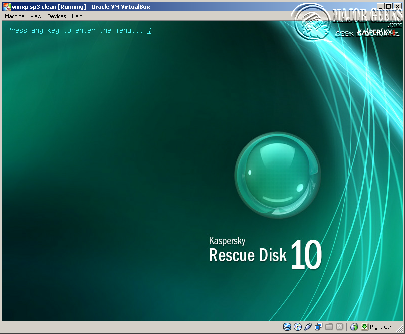 Kaspersky Rescue Disk -  9