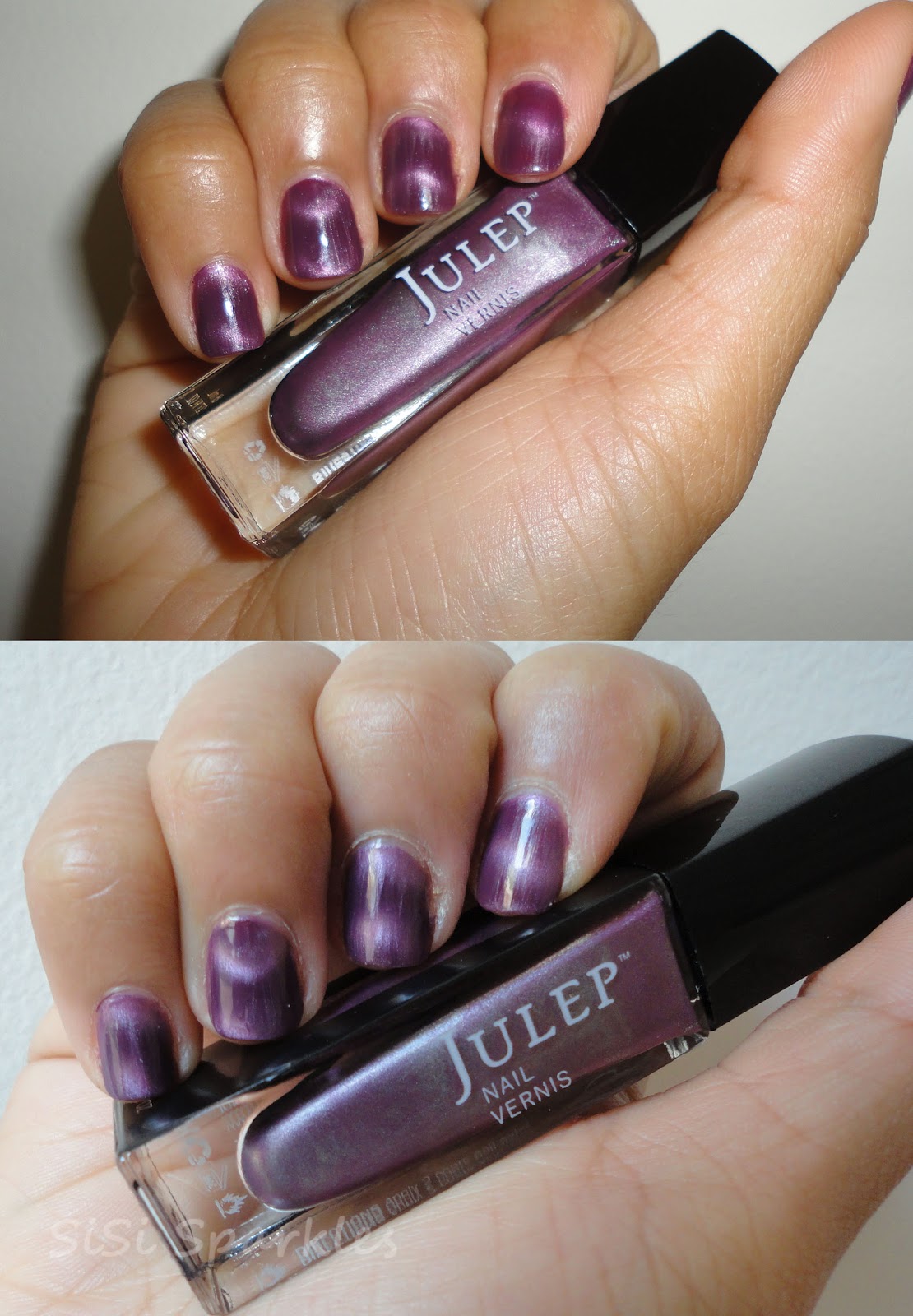 Kylie is a sultry violet magnetic nail polish. It was a first time for me to