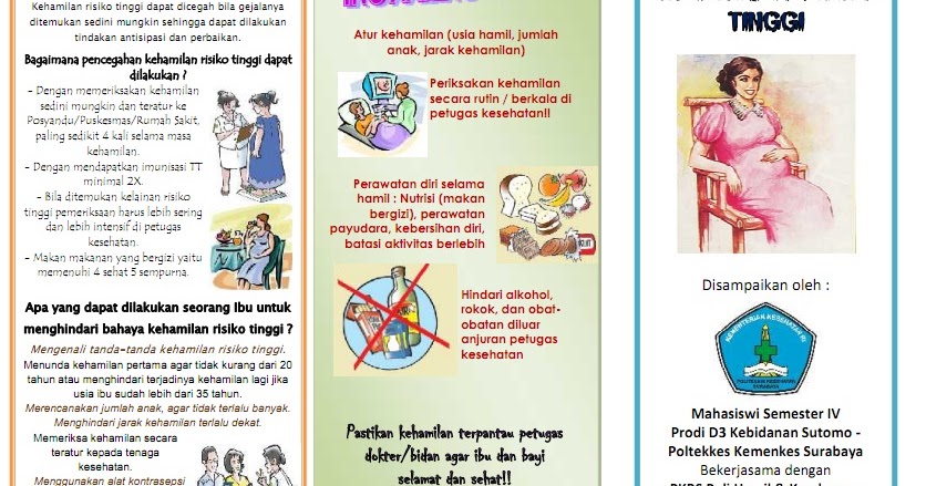 Kumpulan Materi Kebidanan SAP dan Leaflet Kehamilan