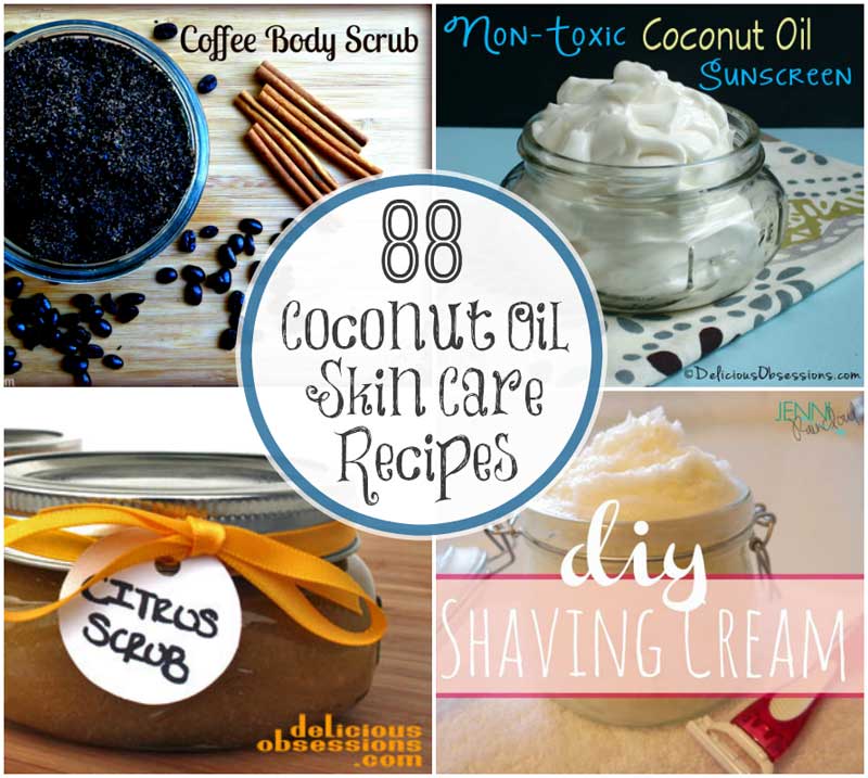 FUN RECIPE WORLD 88 Coconut Oil Skin Care Recipes