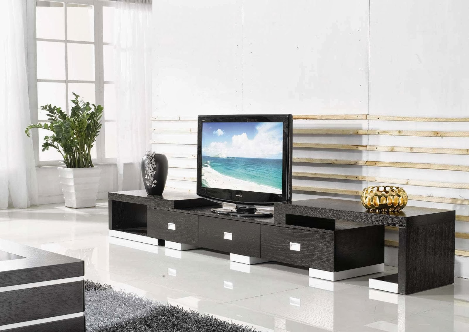 Jinsi ya kulocate Tv Screen Sebuleni. Trends Interior Design