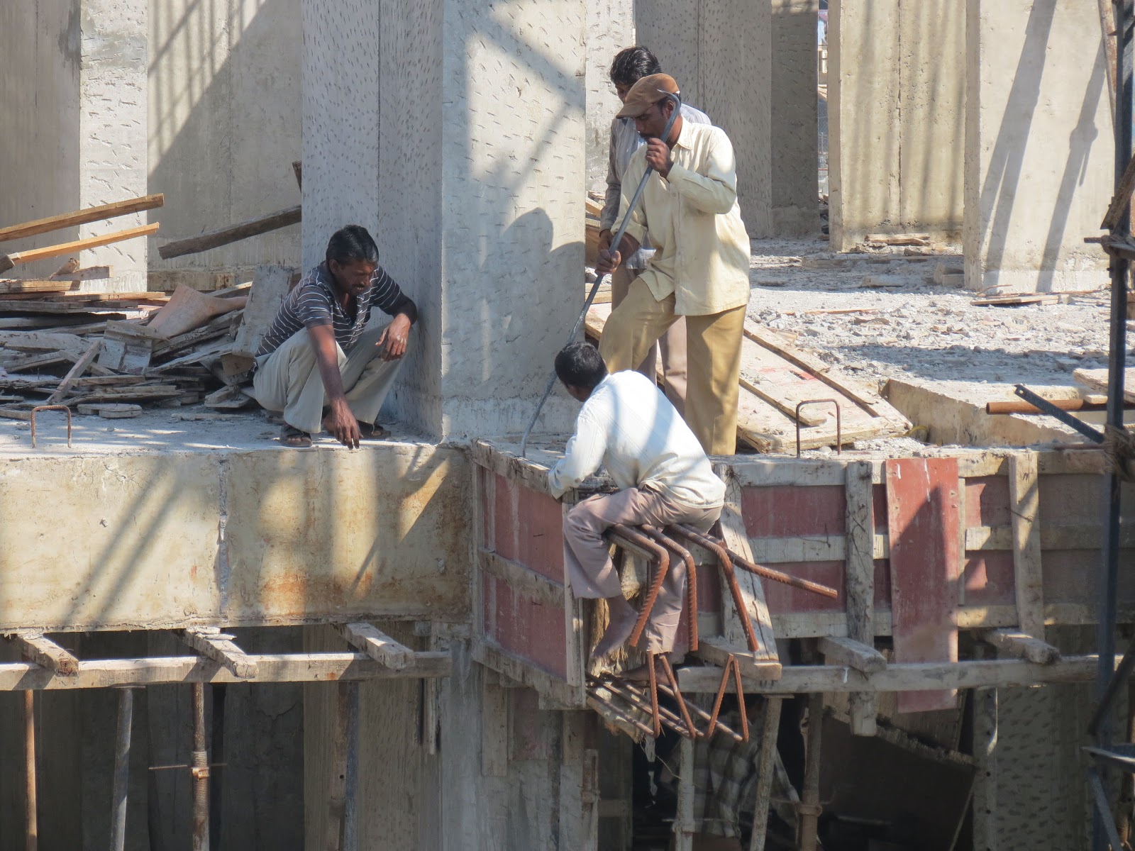 BombayJules Construction Indian Style!