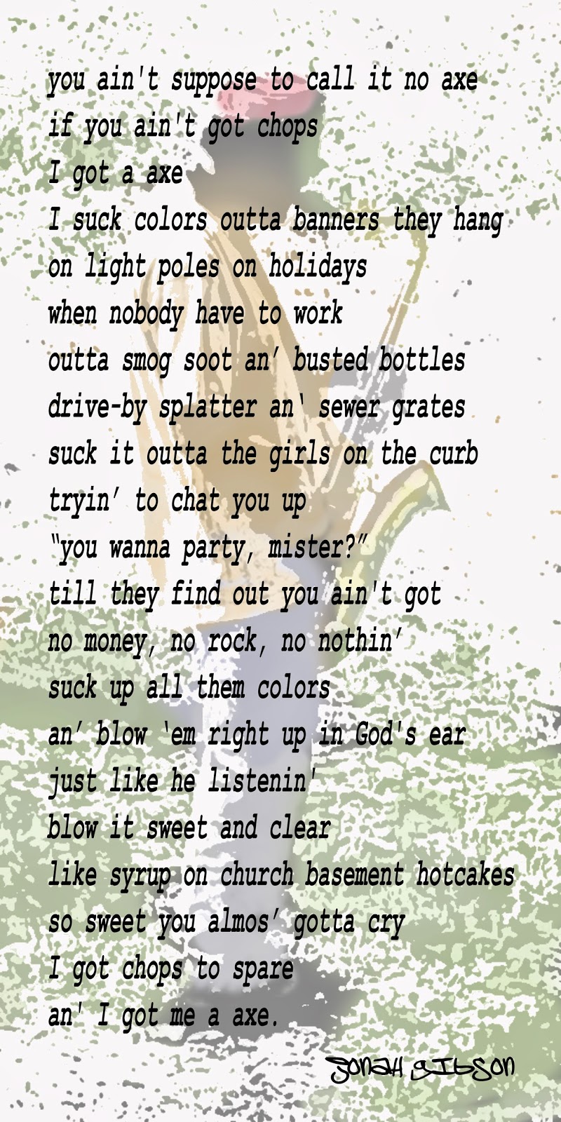 Days of Living Aimlessly Chops a little more character poetry