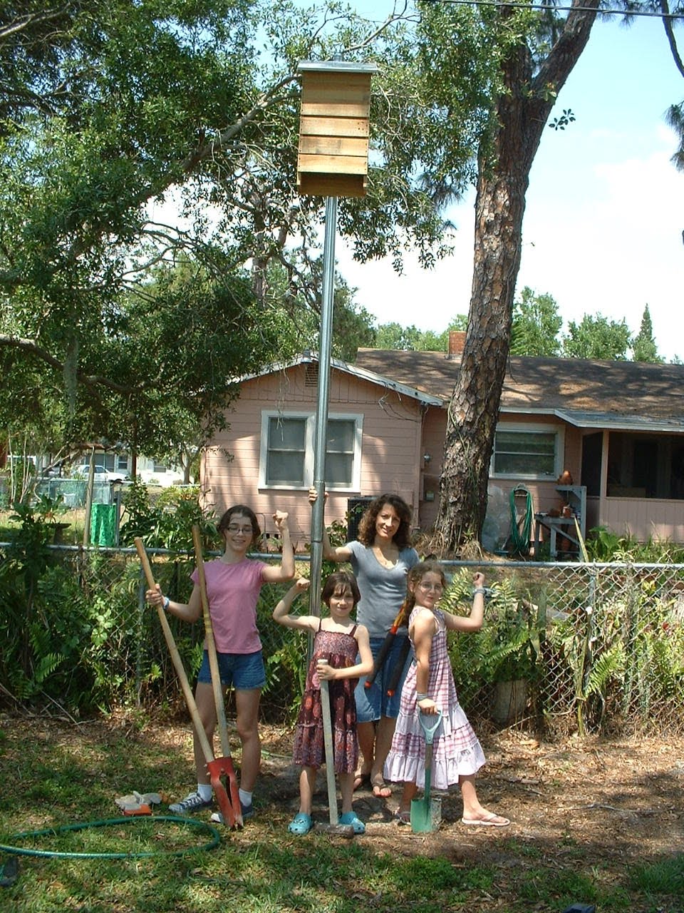 Eco Sarasota Eco Kids Project Spotlight Recycled Pallet Bat House