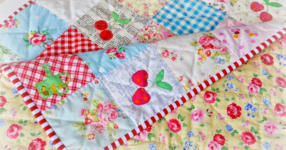 Helen Philipps Scrappy Summer Quilt Finish