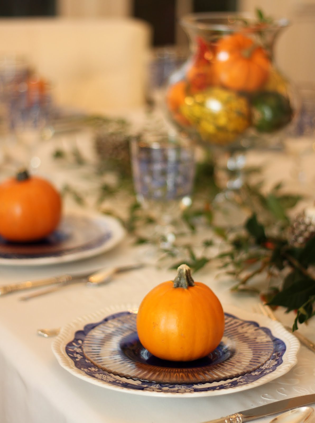 A Little Loveliness: Thanksgiving Table