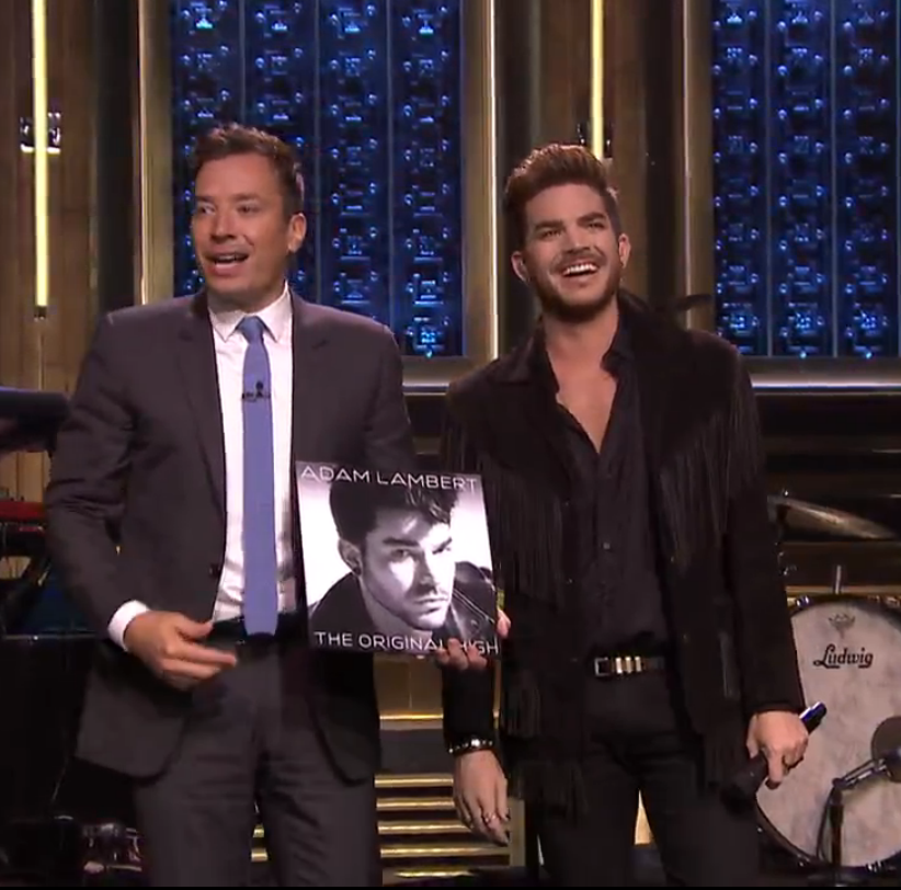 WATCH Adam Lambert's "Tonight Show With Jimmy Fallon" 'Ghost Town