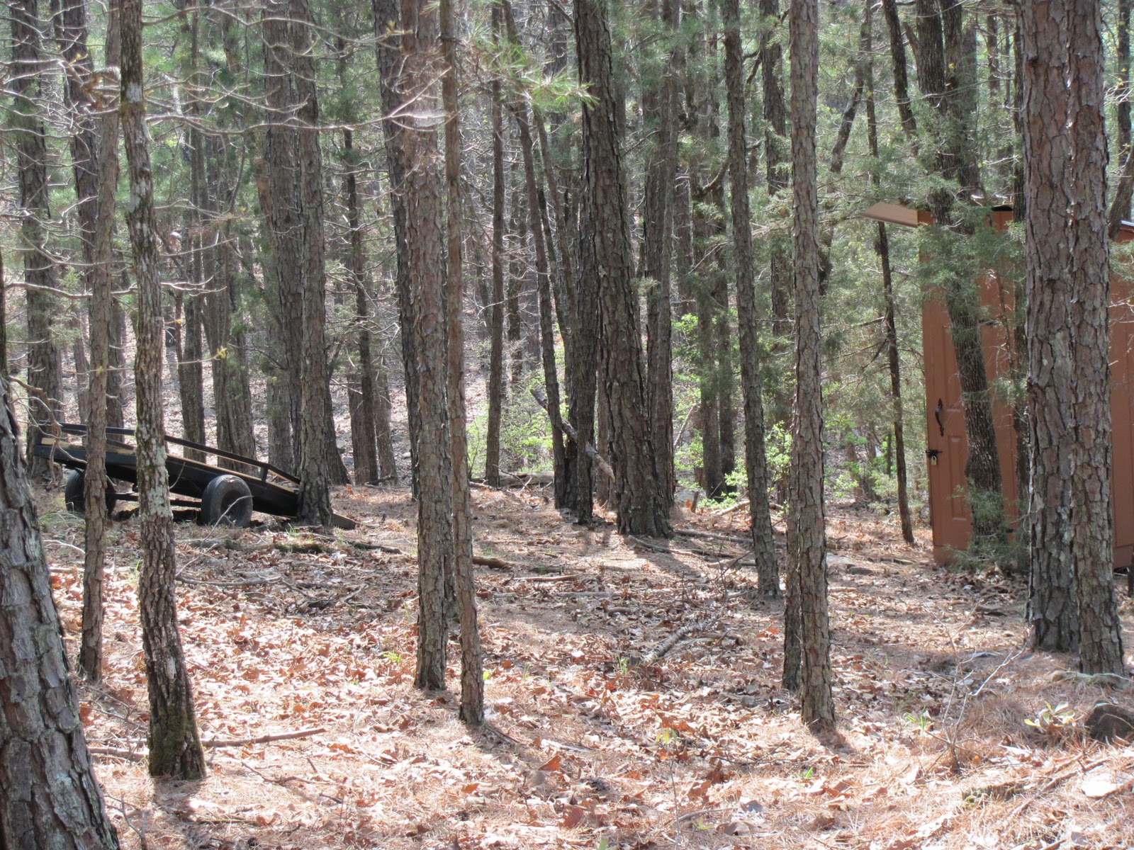Laterine and small ATV trailer