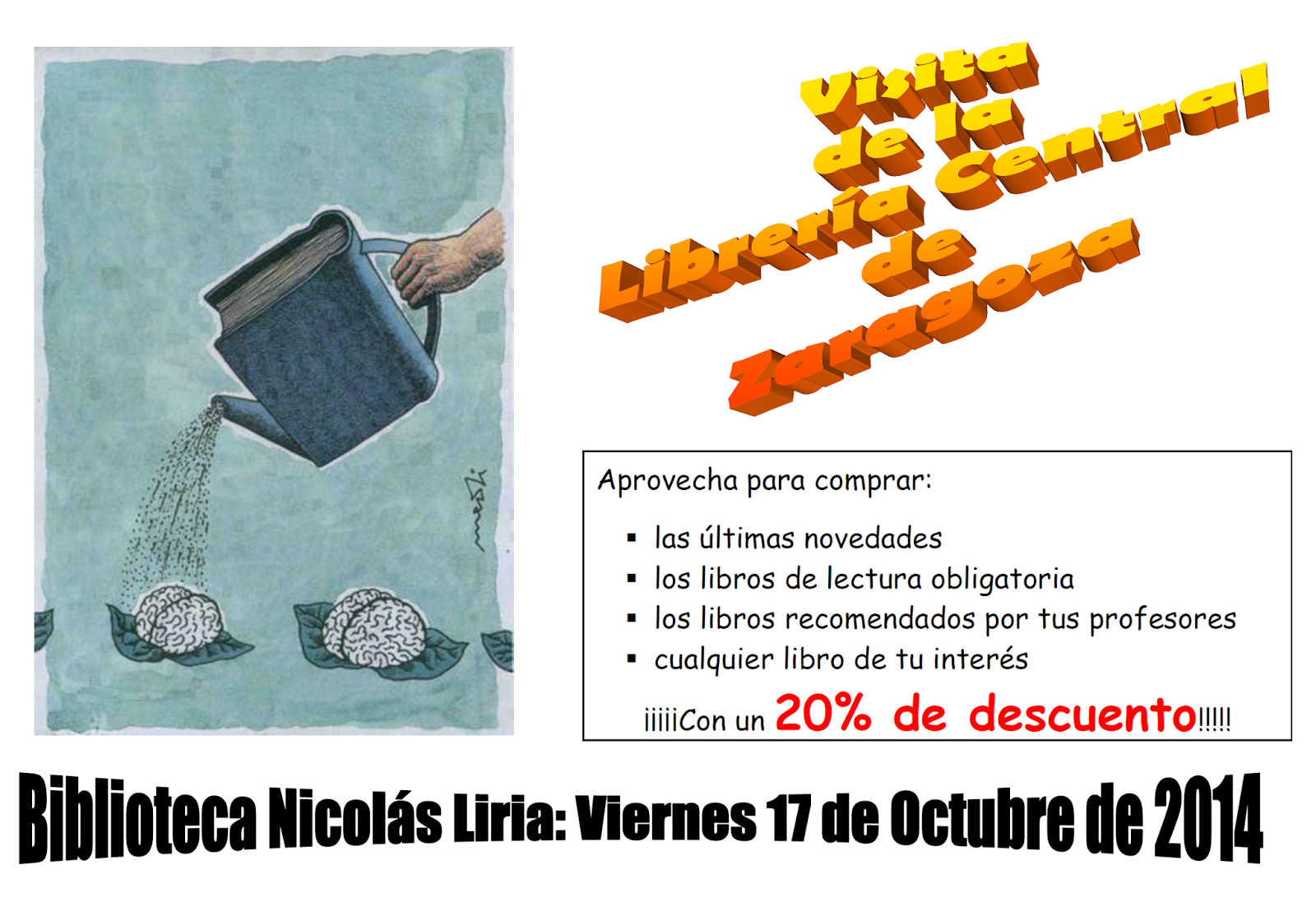 horario libreria central zaragoza biblioteca nicol 193 s liria ies siglo xxi pedrola visita horario libreria central zaragoza biblioteca nicol 193 s liria ies siglo xxi pedrola visita