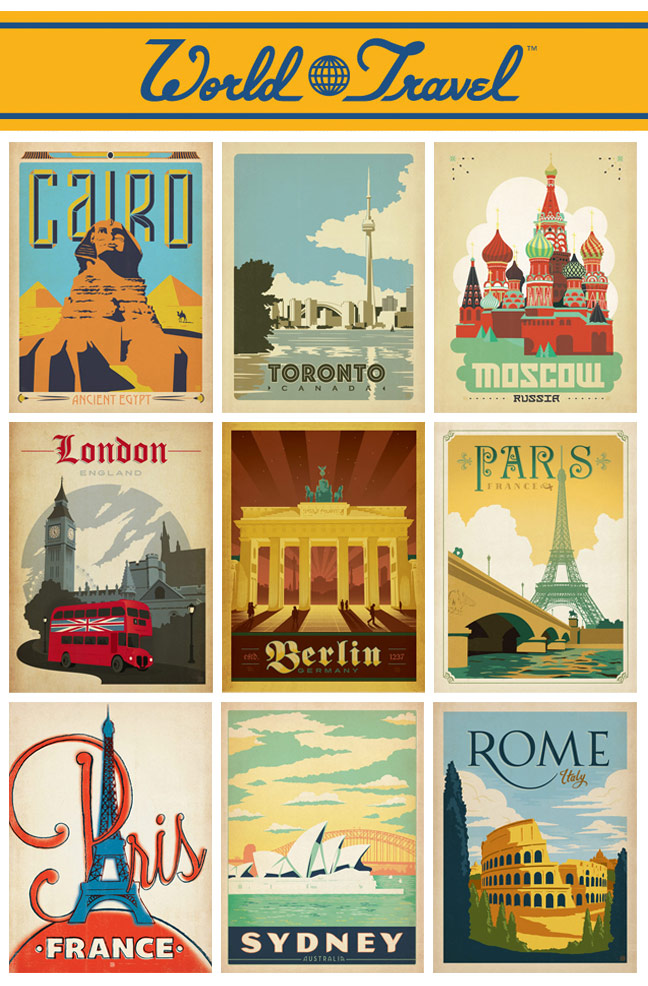 Anderson Design Group Blog NEW “Vintage” Travel Posters!