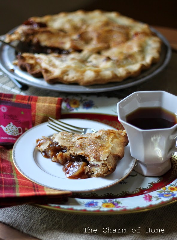 The Charm of Home Rustic Apple Cider Pie