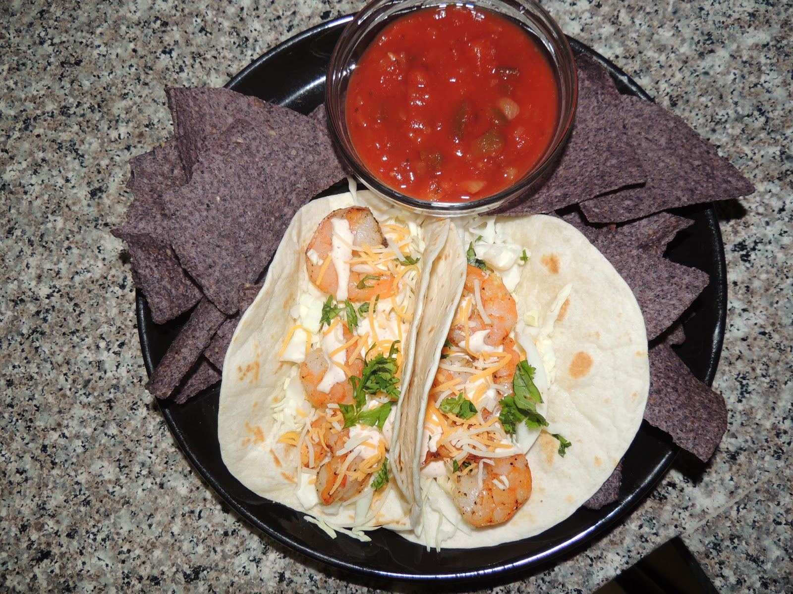 Oven Roasted Shrimp Tacos with Sour Cream Sauce Christiana's Corner