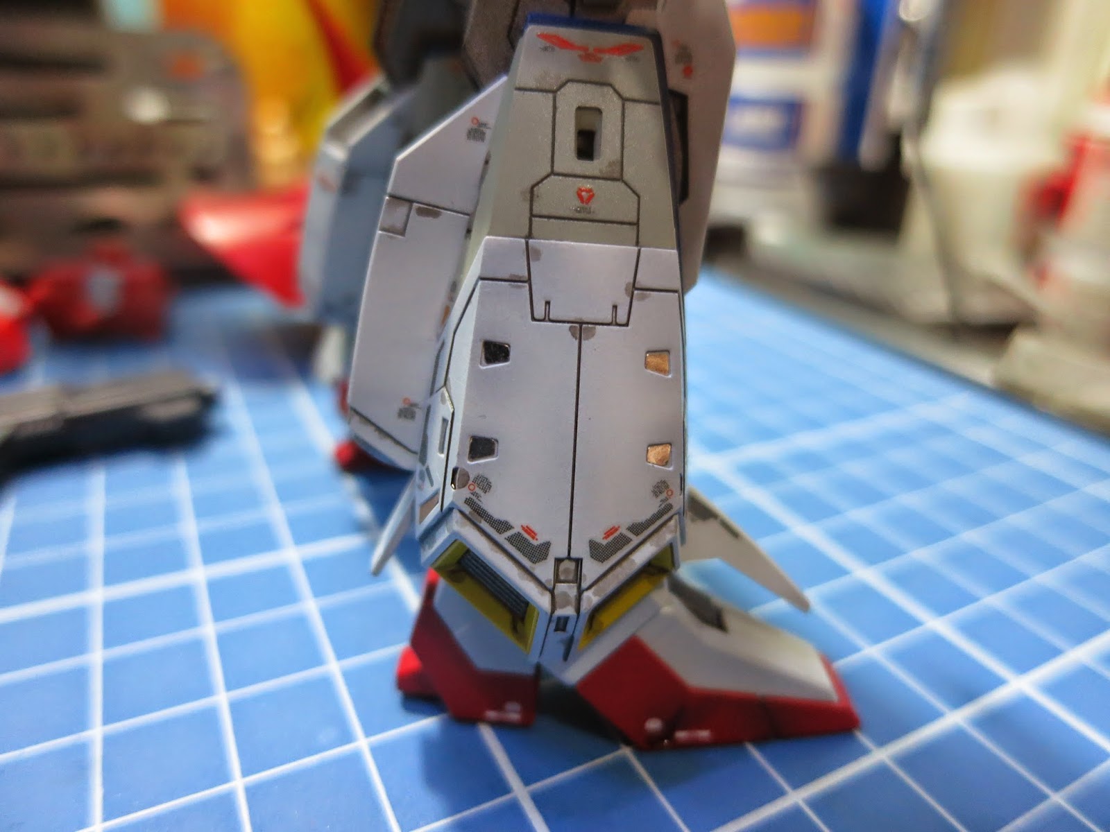 S S G U N P L A panel wash with tamiya's panel line accent color