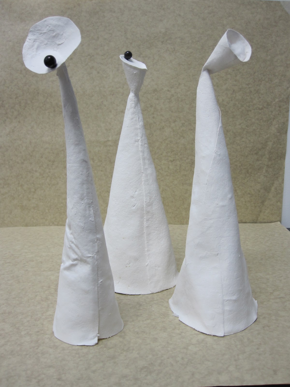 Rachel Rothwell Ceramics Paper Clay Results