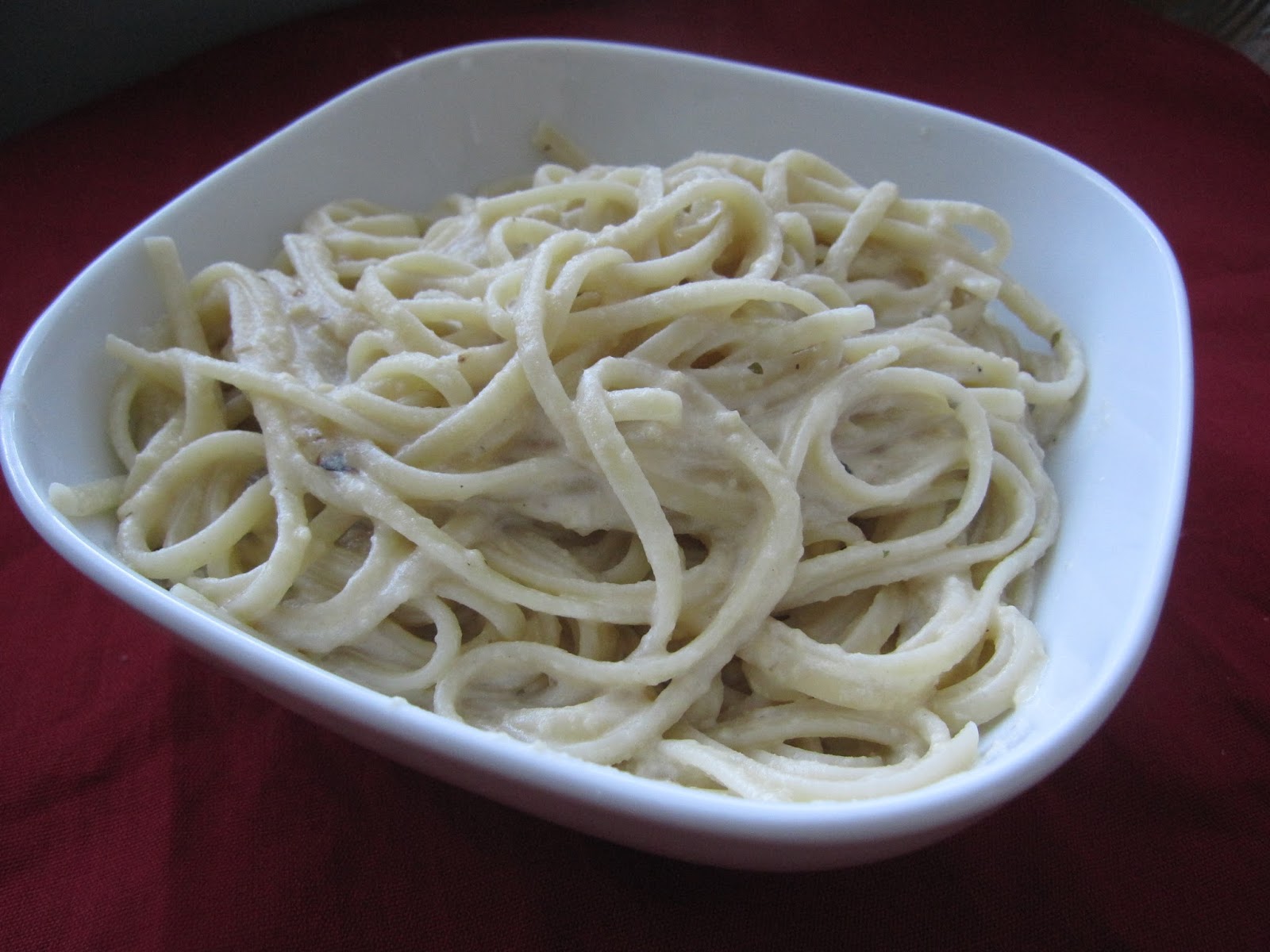 A Taste of Madness Linguine Alfredo