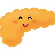 健康なすい臓のキャラクター