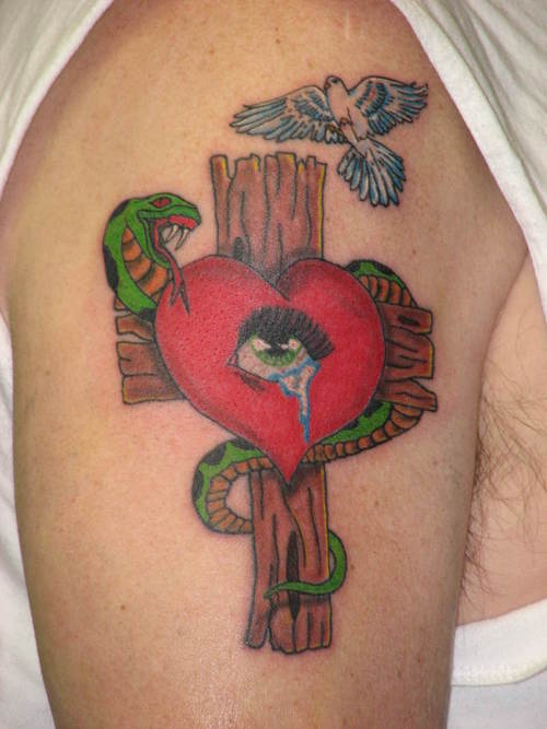 Top 25 Cross Tattoos Damn Cool Pictures