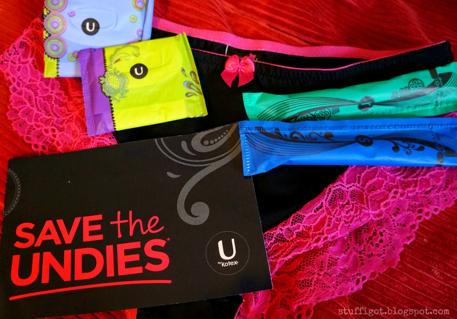 Crafty And Wanderfull Life SaveTheUndies U by Kotex® Sleek® Tampons