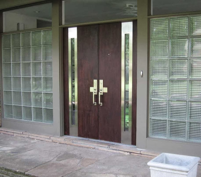 minimalist sliding door handles