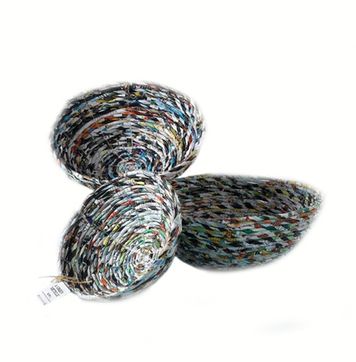 How to Recycle Recycled Bowls and Baskets