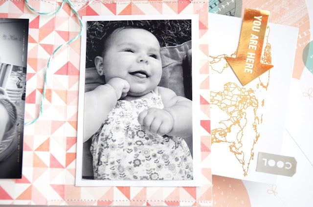 Mini album scrapbooking bebe
