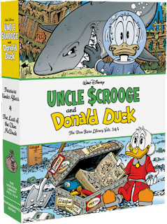 Gift box with two books of the Don Rosa Uncle Scrooge And Donald Duck comics