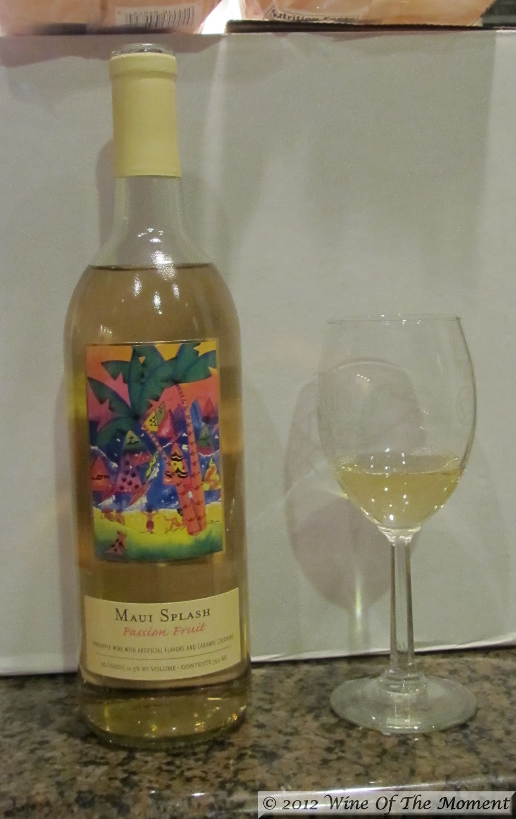Wine Of The Moment Maui Splash Maui Winery; Ulupalakua, Hawaii