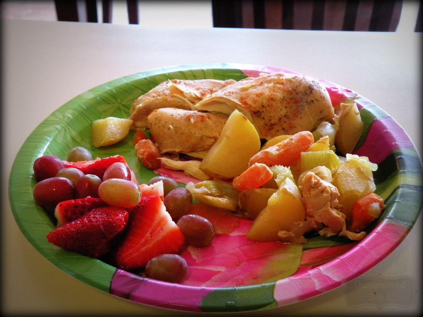 Slow Cooker Roasted Chicken Recipe Outnumbered 3 to 1