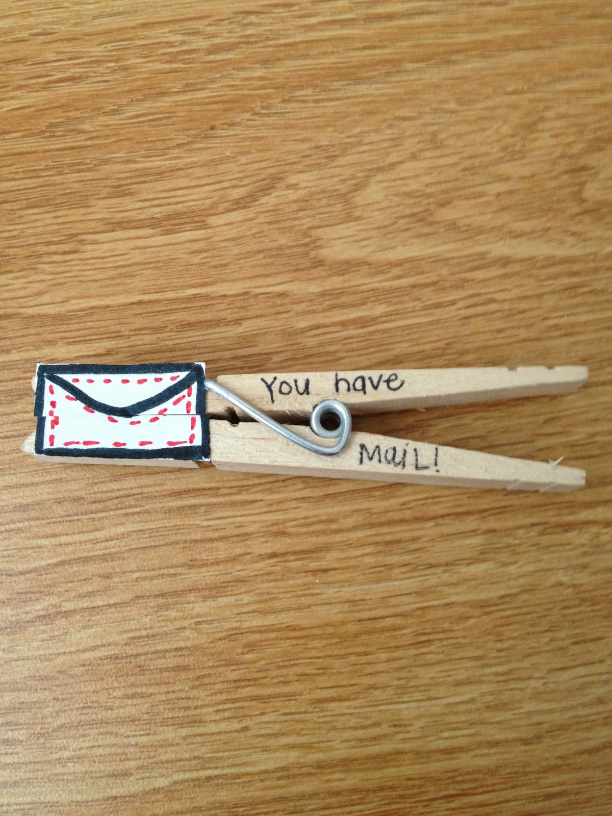 Clothespin Message Change With Us