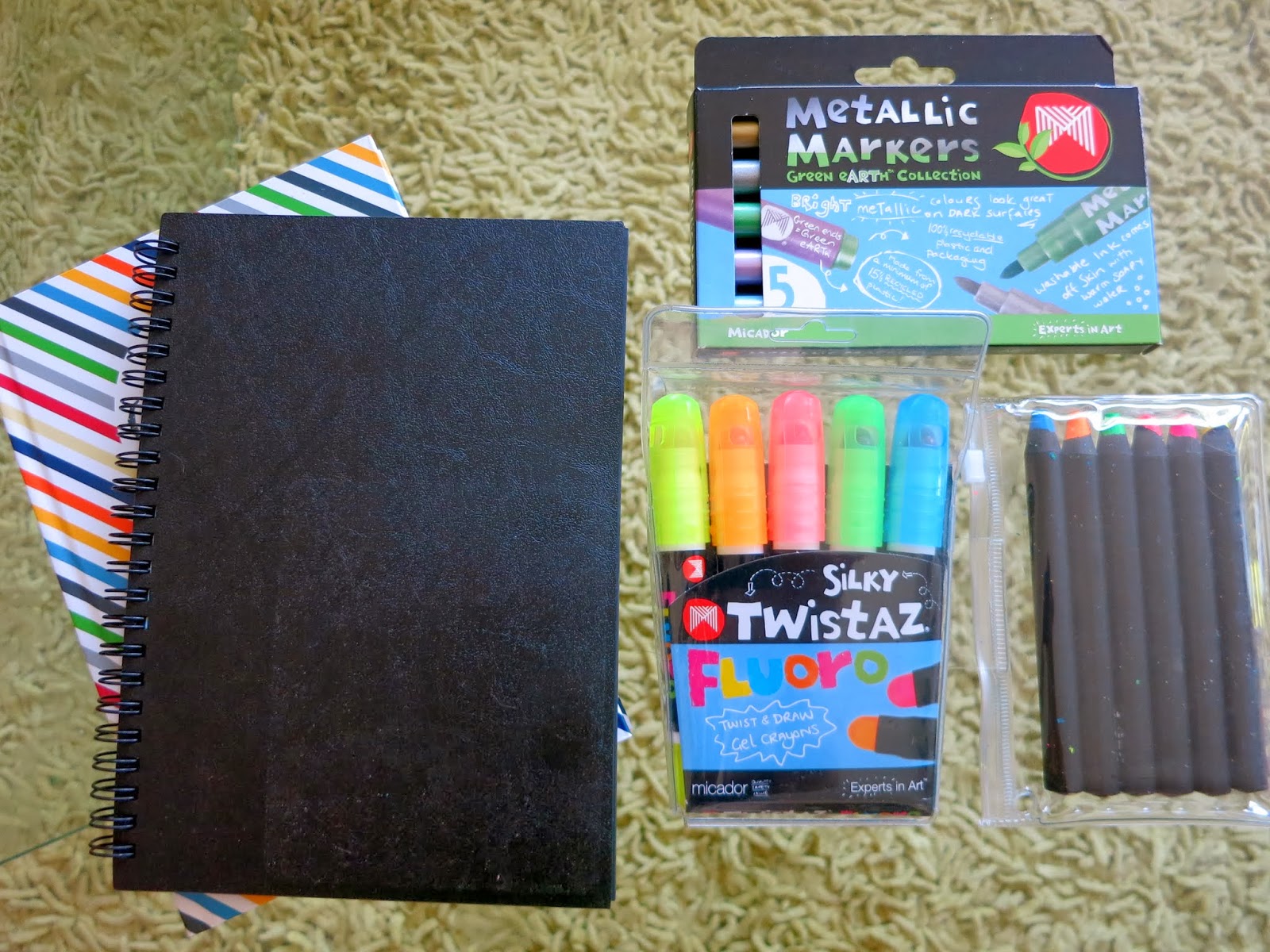 Learn with Play at Home Enticing Literacy. DIY Writing Box for kids.